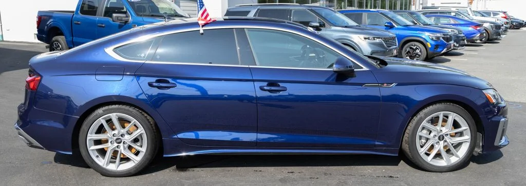 Used 2023 Blue Audi 45 S line Premium Plus image 5