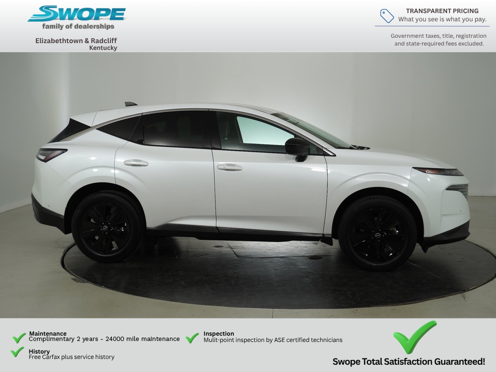Used 2025 Everest White Pearl Tricoat Nissan SV image 3