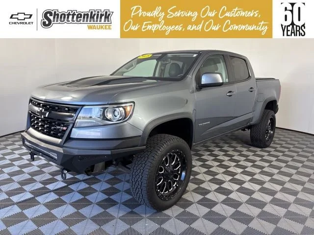 Used 2018 SATIN STEEL METALLIC Chevrolet 4WD ZR2 image 1