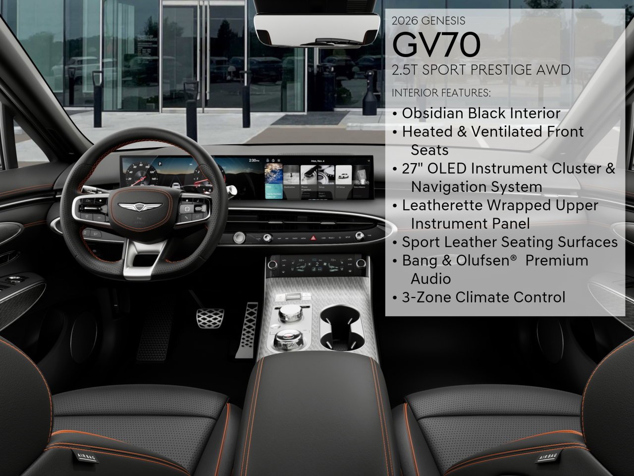New 2026 Uyuni White Genesis 2.5T Sport Prestige image 17