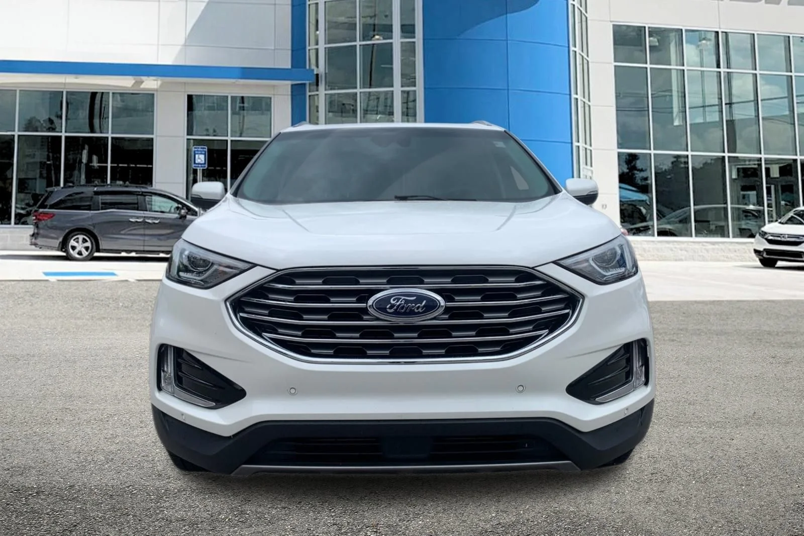 Used 2020 White Ford Titanium image 8