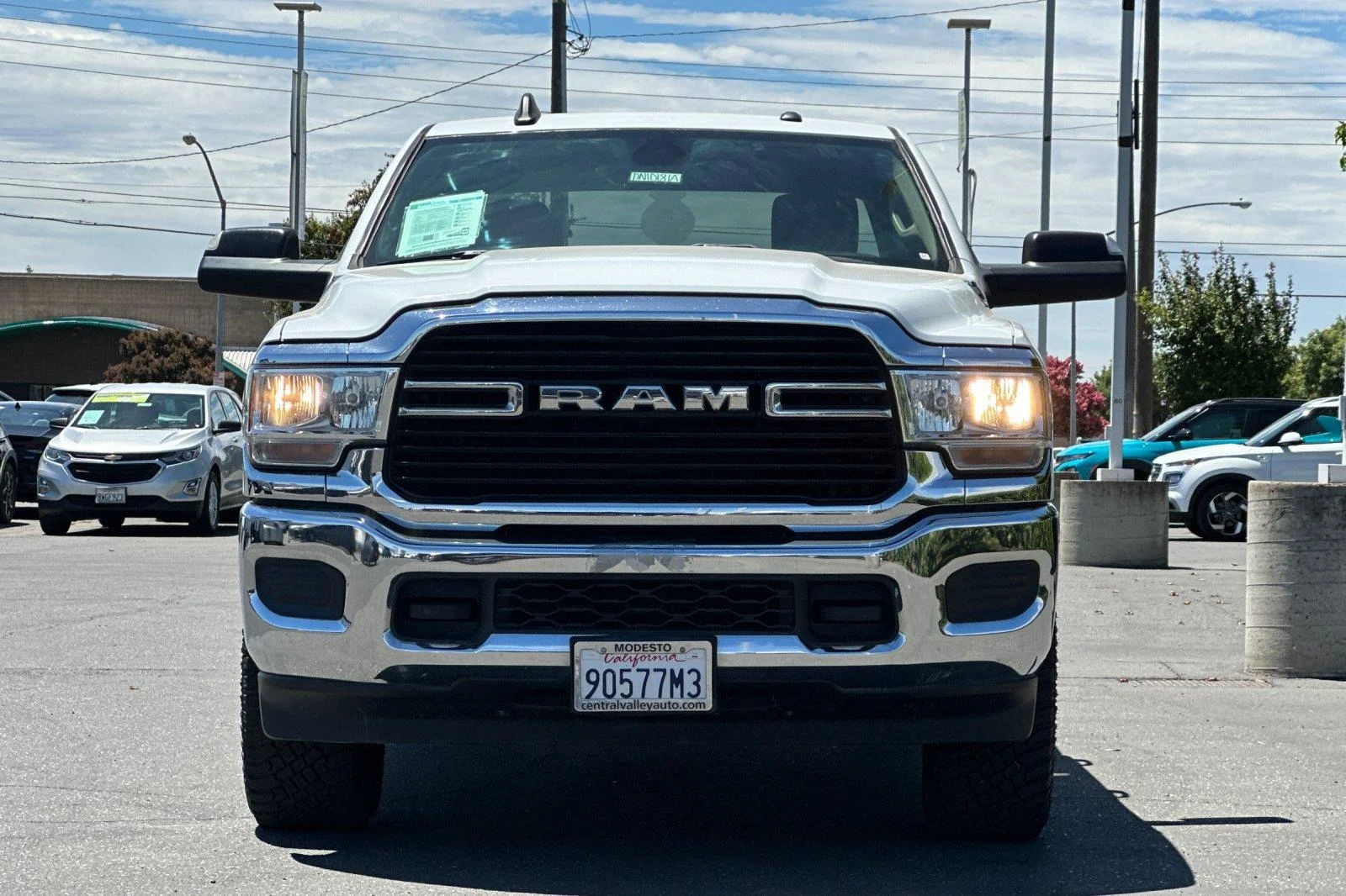 Used 2019 Bright White Clearcoat Ram Big Horn image 9