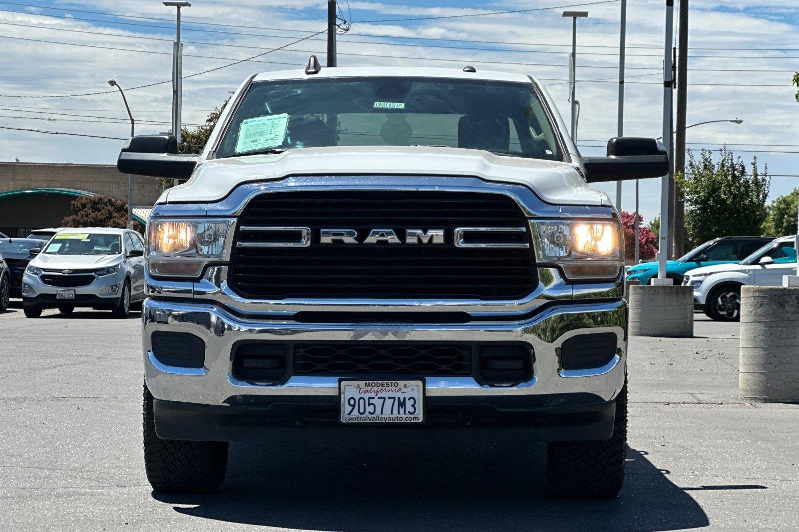 Used 2019 Bright White Clearcoat Ram Big Horn image 9
