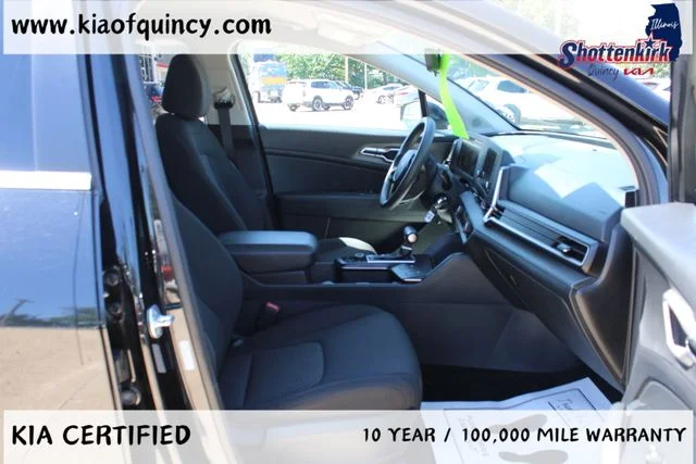Certified Used 2024 Black Kia LX image 12