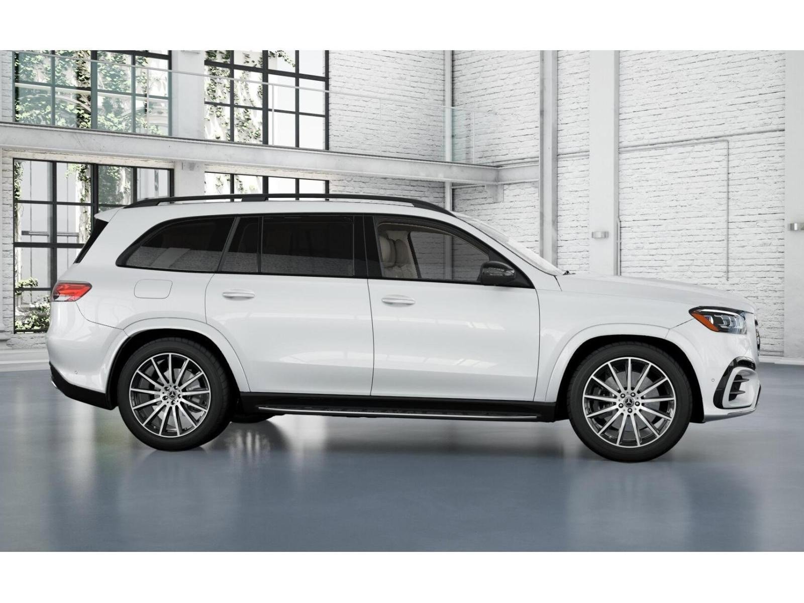 New 2026 MANUFAKTUR Moonlight White Metallic Mercedes-Benz GLS 450 4D Sport Utility 4MATIC® image 16
