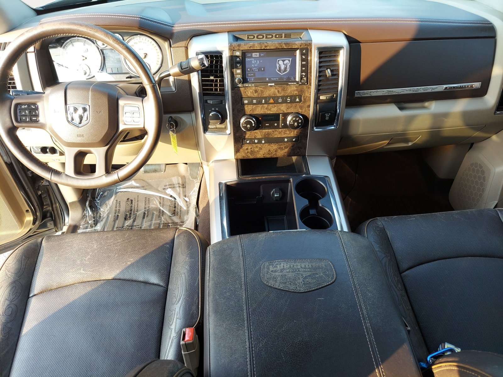 Used 2012 Black Ram Laramie Longhorn image 3