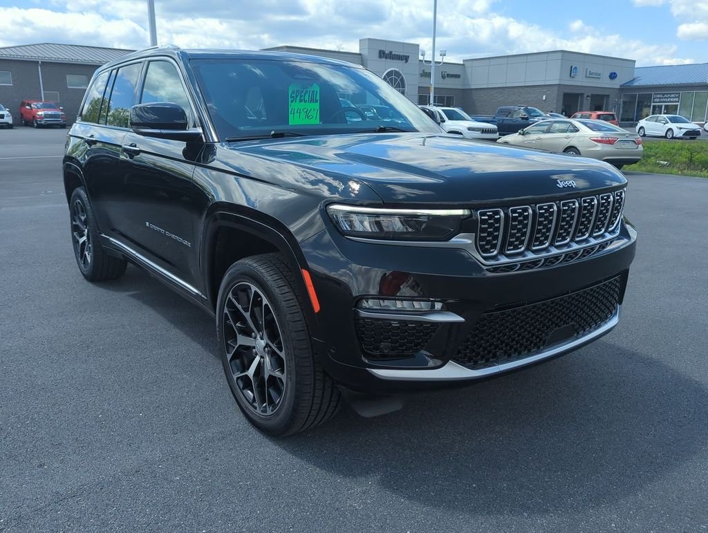 Used 2022 Black Jeep Summit Reserve image 2