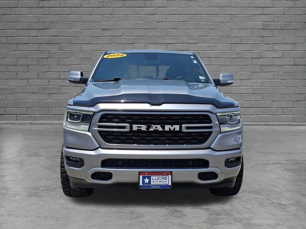 Used 2022 Billet Silver Metallic Clearcoat Ram Big Horn image 4