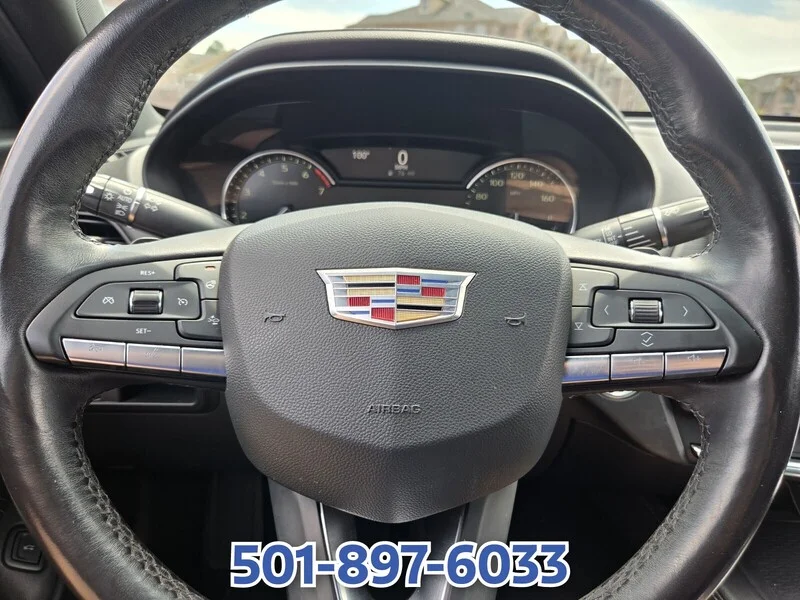 Used 2023 Summit White CADILLAC 4DR SDN LUXURY image 21