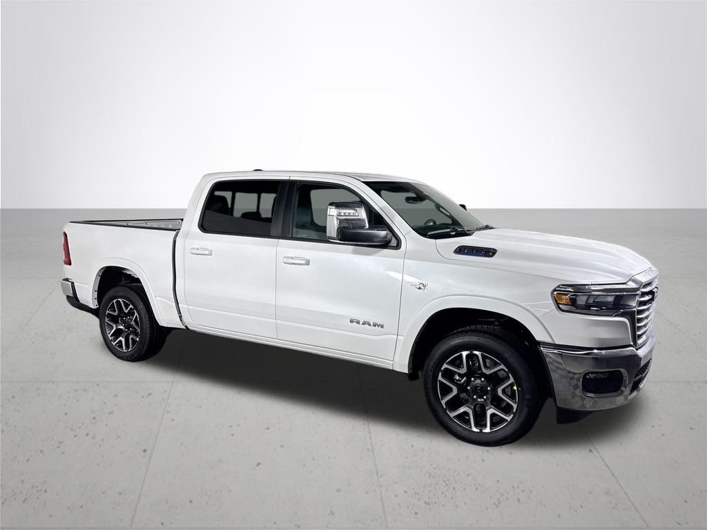 New 2026 Ivory White Tri-Coat Pearl-Coat Exterior Paint RAM Laramie image 4
