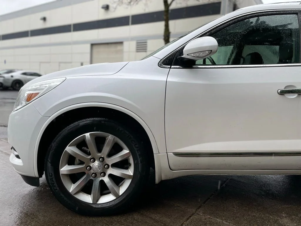 Used 2017 White Frost Tricoat Buick Premium Group image 7