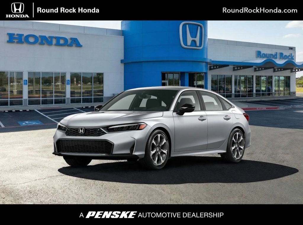 New 2026 Crystal Black Pearl Honda 2WD Sport Hybrid image 1