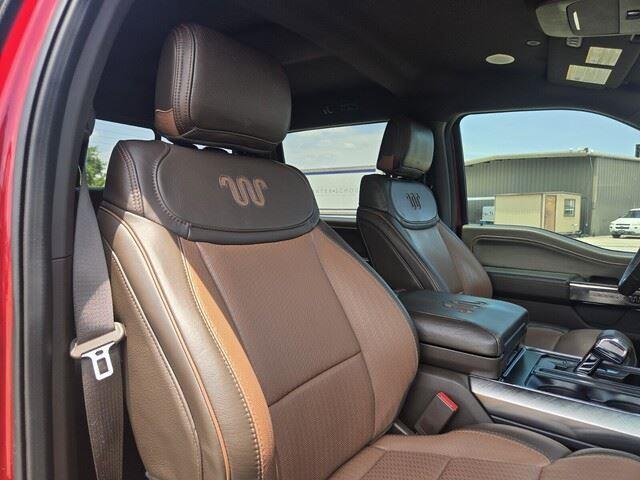 Used 2023 Rapid Red Metallic Tinted Clearcoat Ford King Ranch image 34