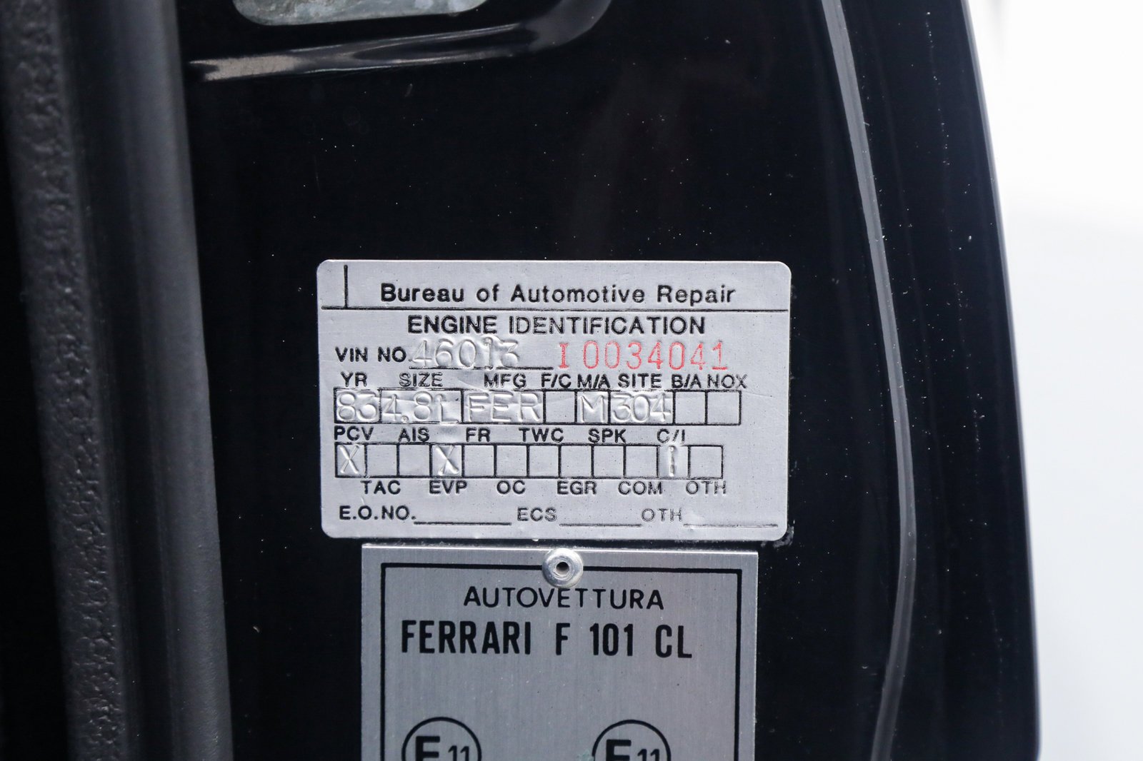 Used 1983 Black Ferrari  image 40