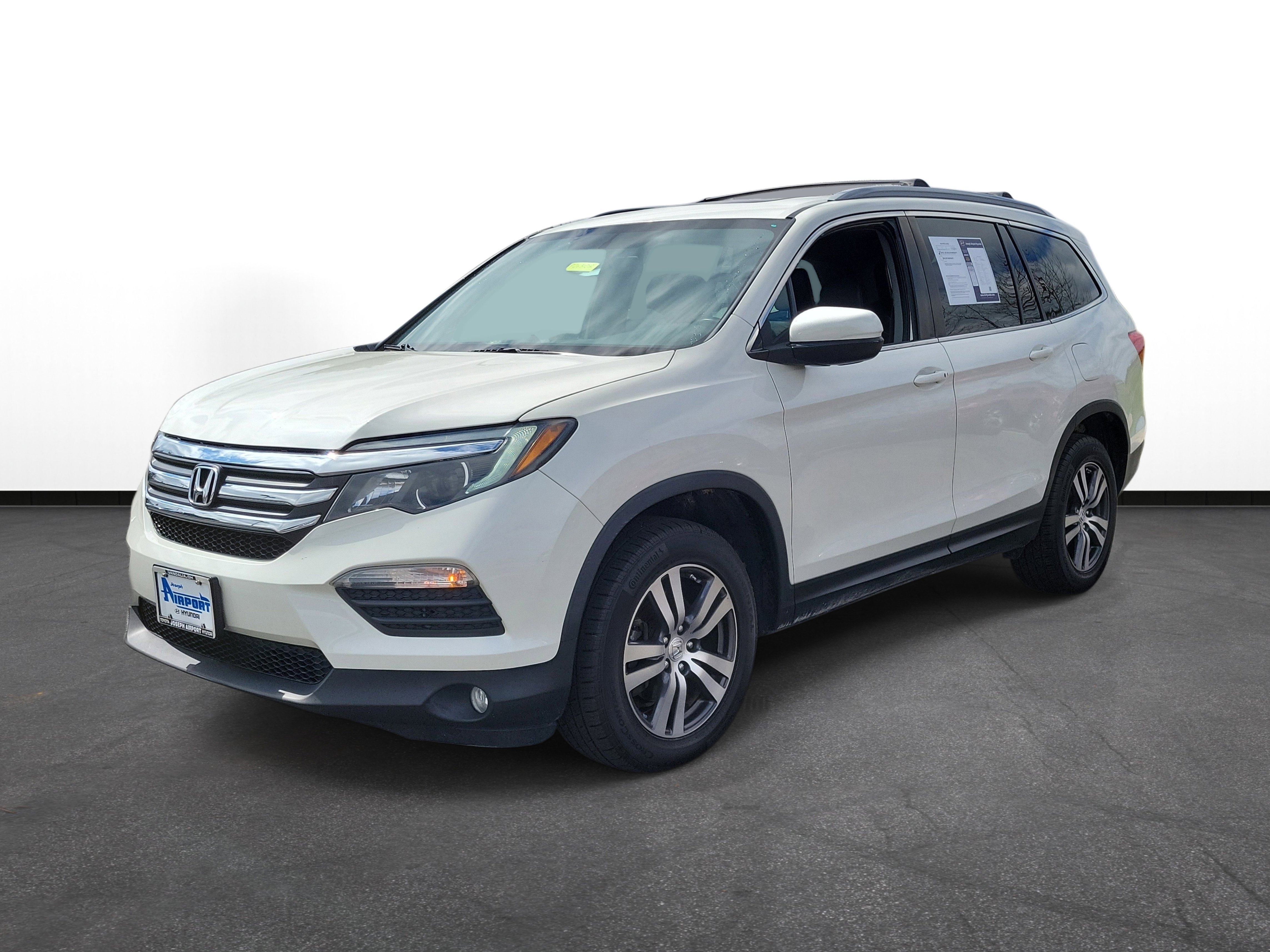 Used 2017 Honda Pilot EX-L with VIN 5FNYF6H52HB104992 for sale in Vandalia, OH