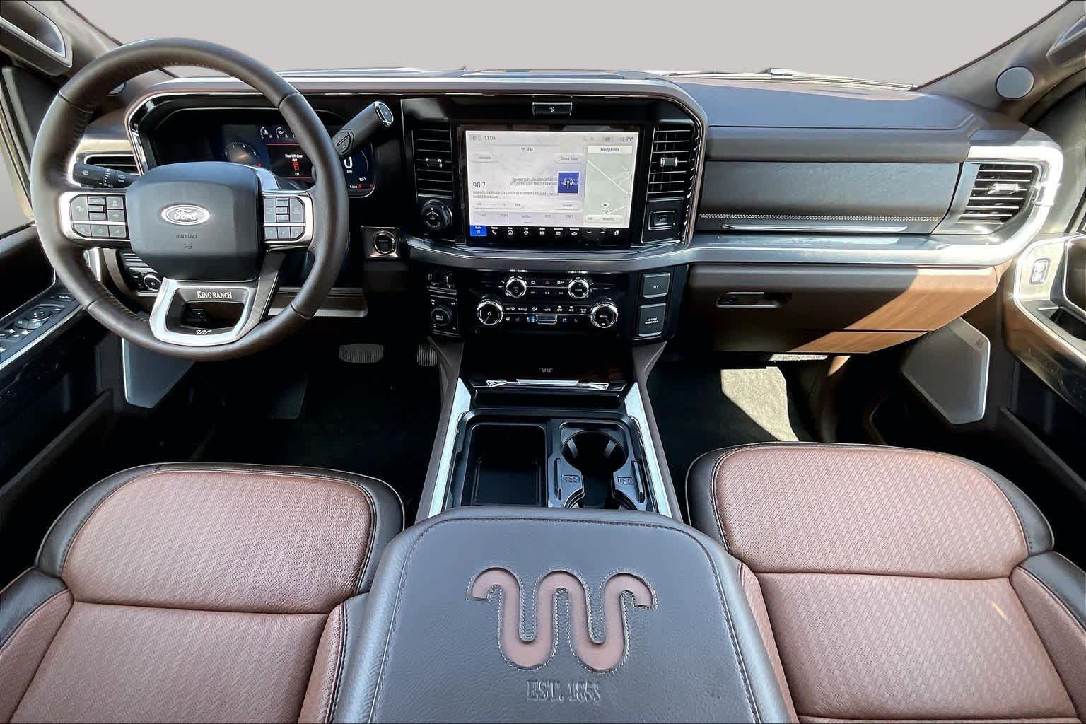 New 2026 Star White Metallic Tri-Coat Ford F-250® King Ranch® image 5
