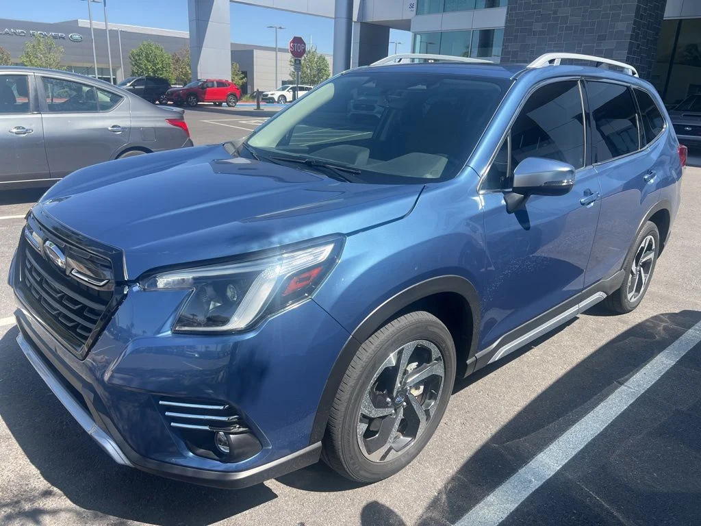 Used 2022 Blue Subaru Touring image 4