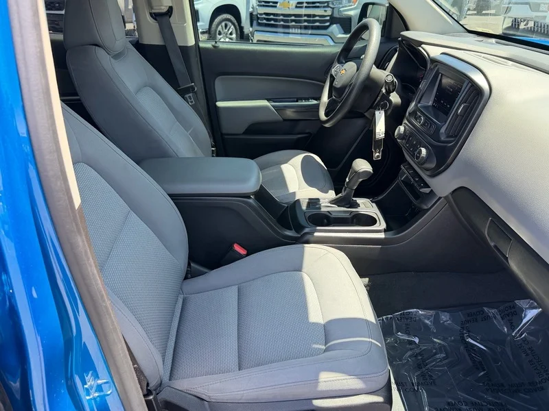 Used 2021 BRIGHT BLUE METALLIC Chevrolet 2WD Work Truck image 18