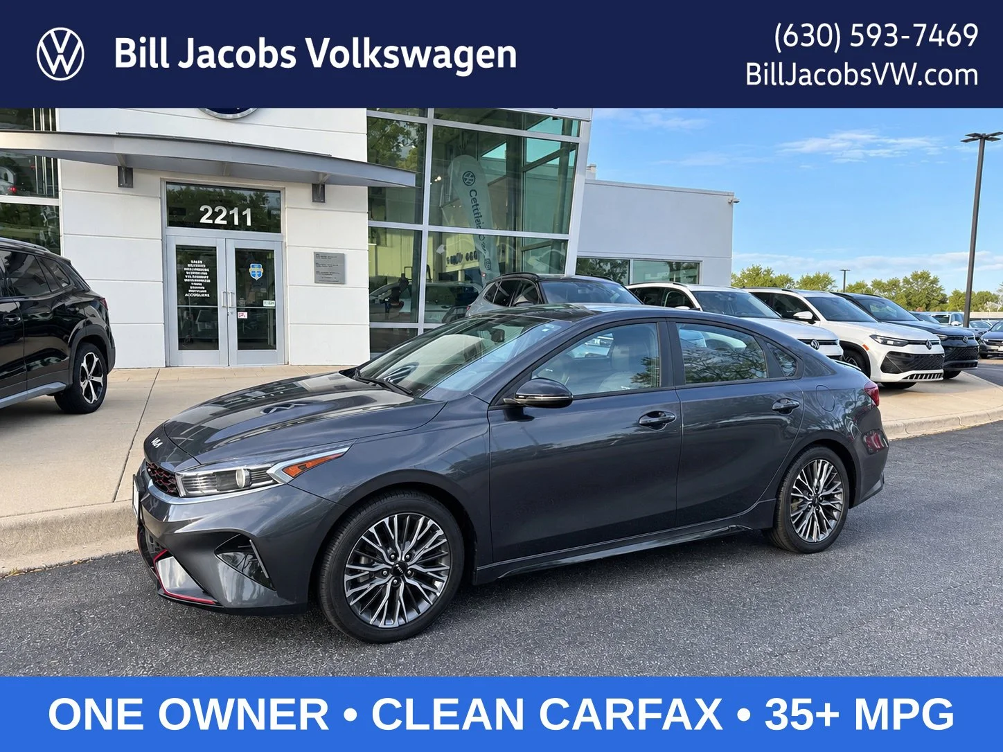 Used 2023 Gravity Gray Kia GT-Line image 1