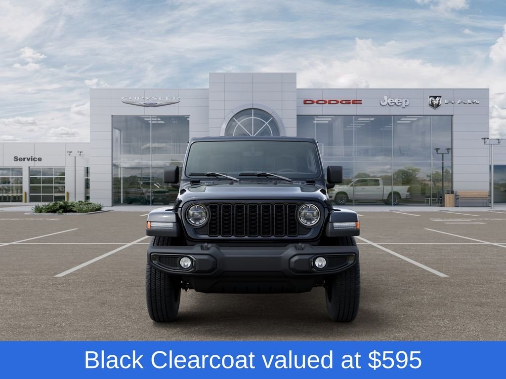 New 2026 Black Clear-Coat Exterior Paint Jeep Sport S image 7