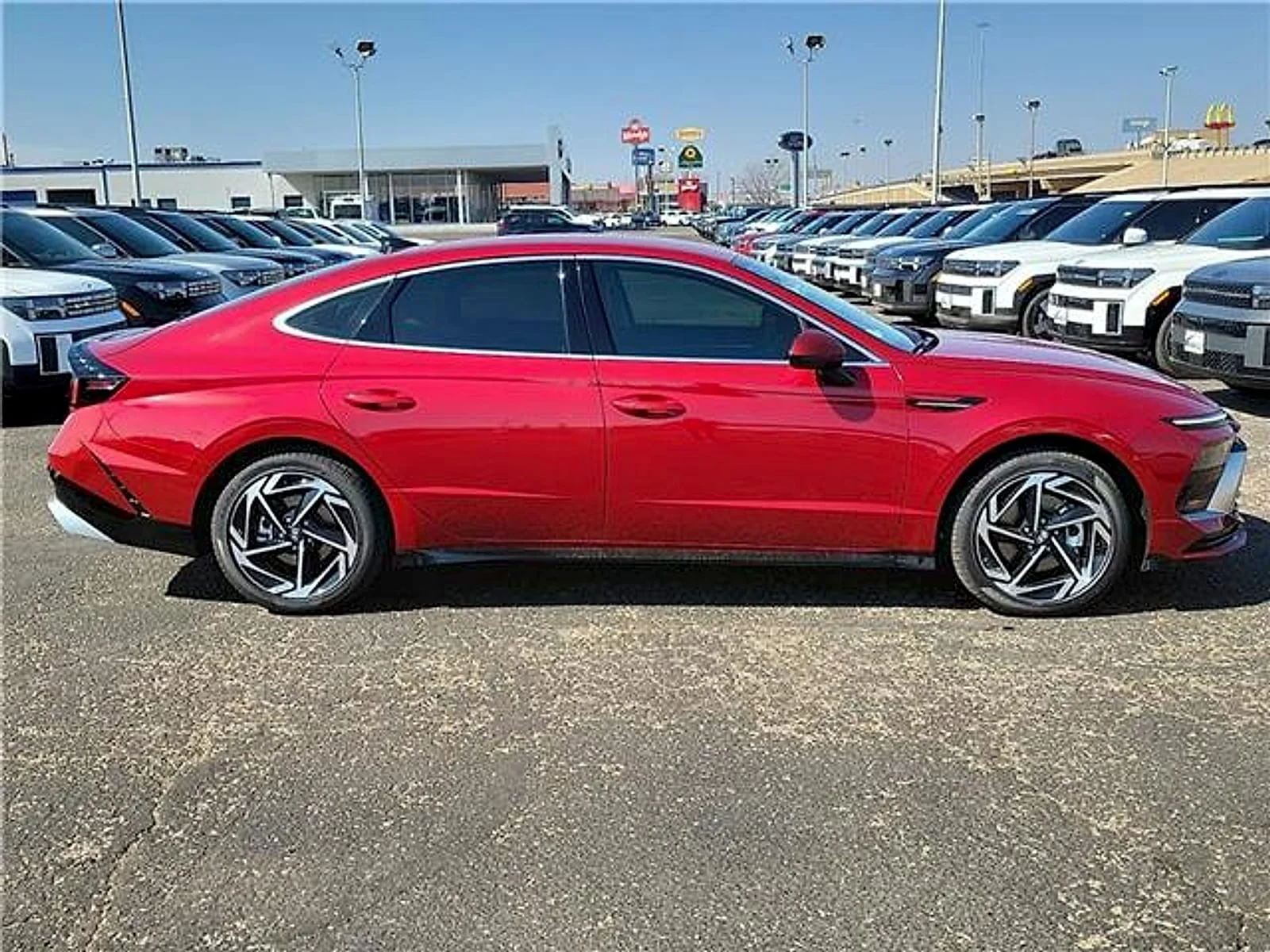 New 2026 Red Hyundai SEL Sport image 5