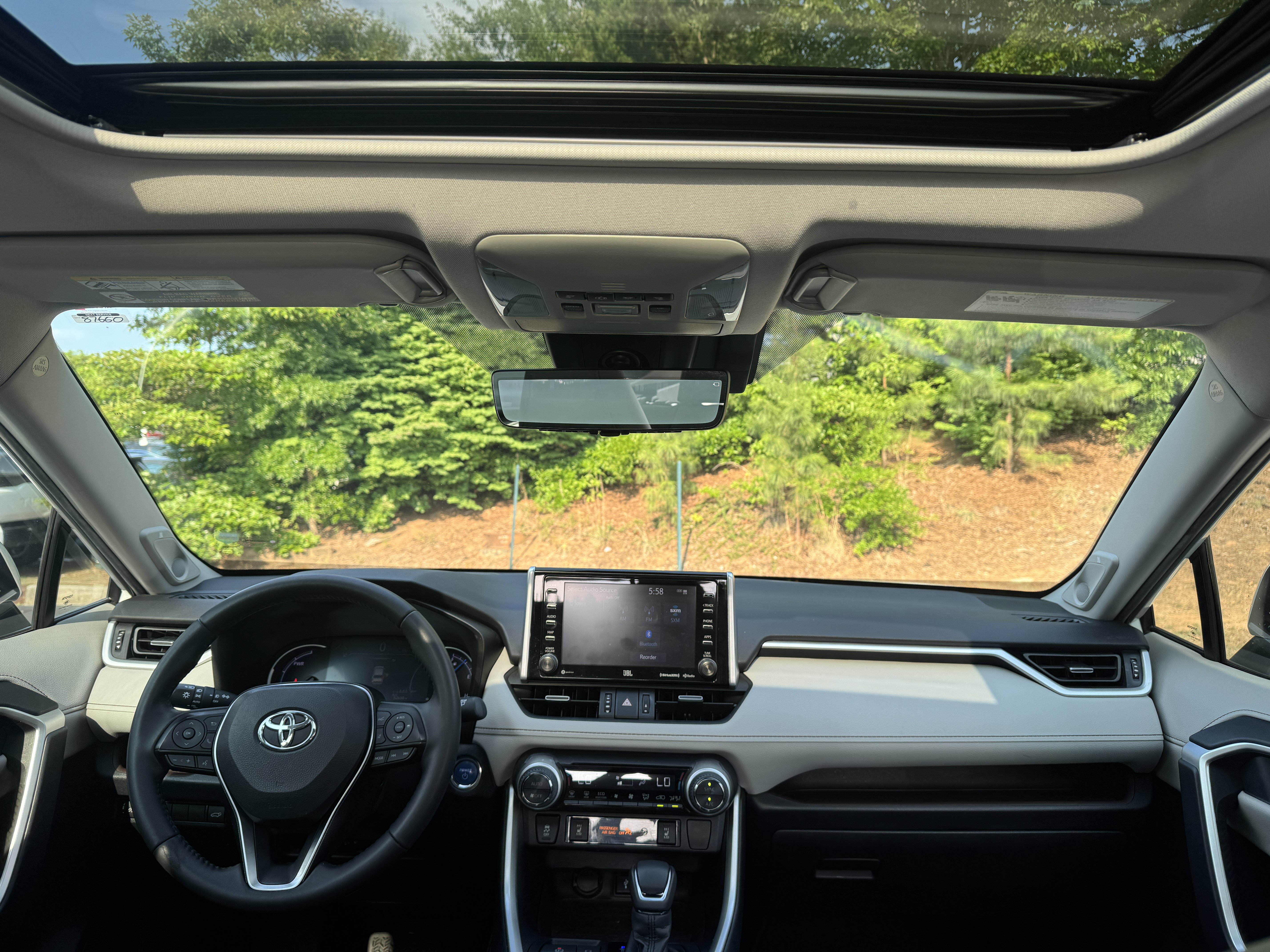 Certified Used 2020 Blizzard Pearl Toyota Hybrid Limited image 19
