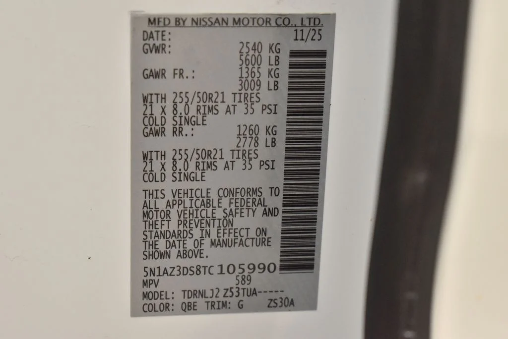 Used 2026 White Nissan Platinum image 46