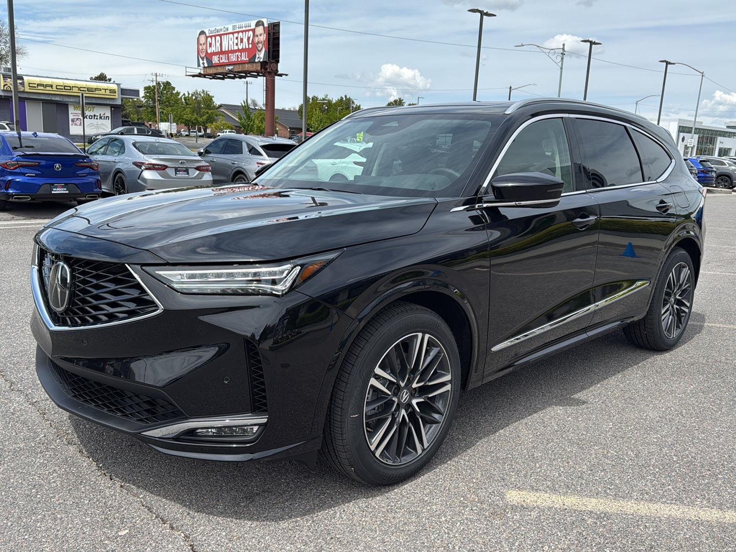 New 2026 Majestic Black Pearl Acura SH-AWD w/Advance image 3