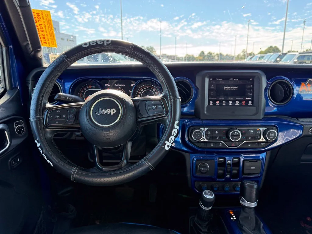 Used 2019 Blue Jeep Unlimited Sport S image 8