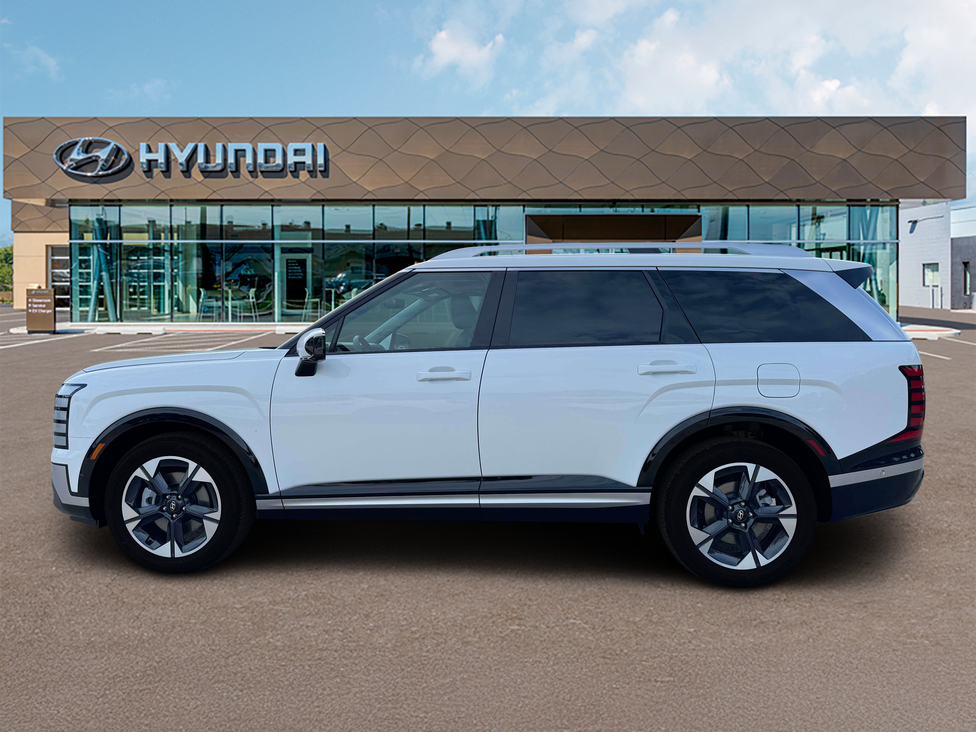 New 2027 White Hyundai Limited AWD image 3