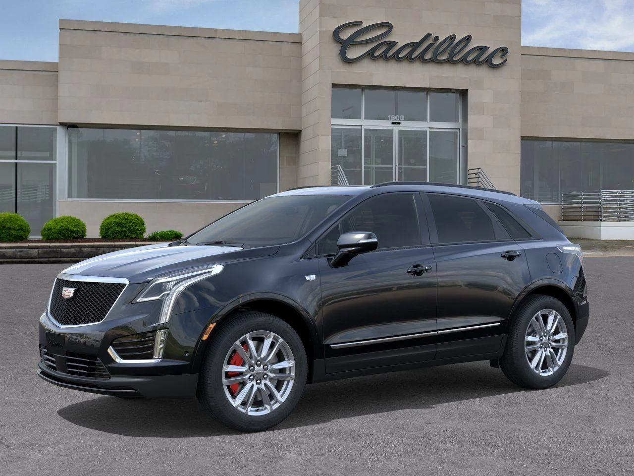 New 2026 Stellar Black Metallic Cadillac AWD Sport image 2