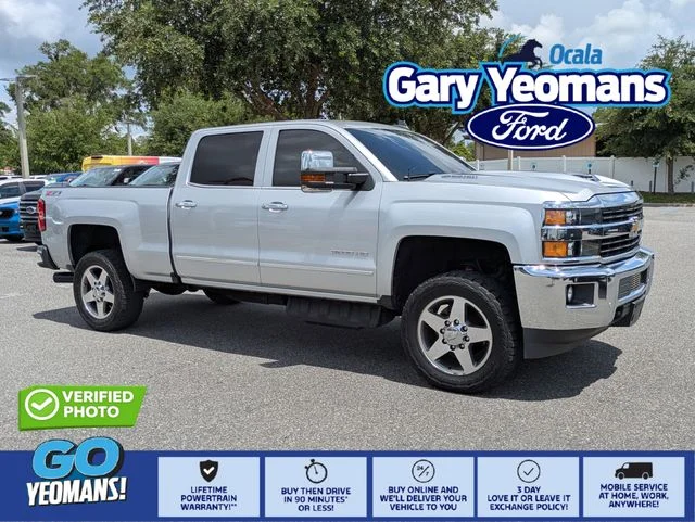 Certified Used 2017 Silver Chevrolet LTZ image 1