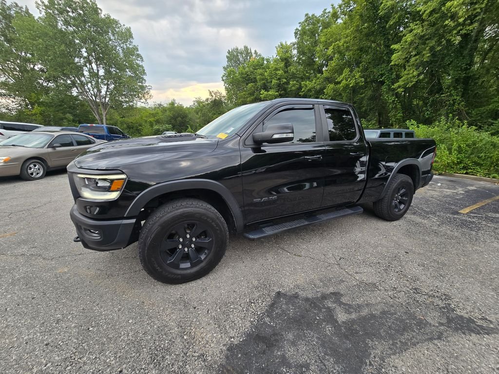 Used 2020 RAM Ram 1500 Pickup Rebel with VIN 1C6SRFET4LN110083 for sale in Kansas City