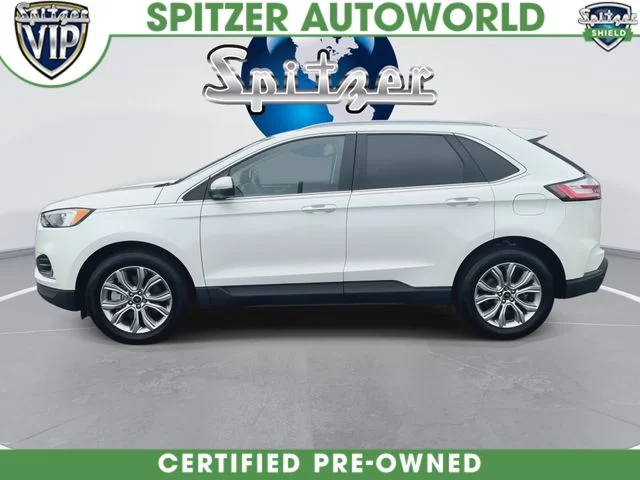 Used 2023 White Ford Titanium image 6