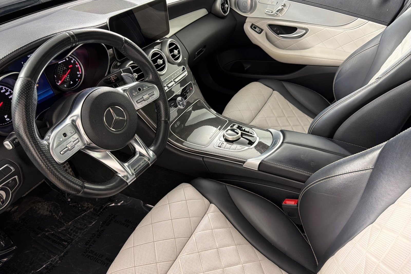 Used 2019 Black Mercedes-Benz AMG® C 43 4MATIC Sedan image 9