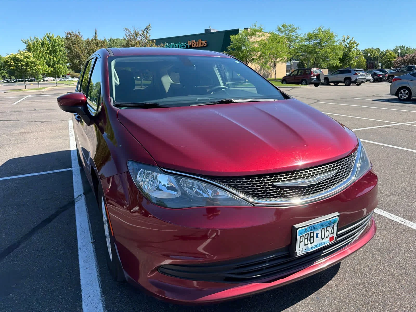 Used 2017 Chrysler Pacifica Touring with VIN 2C4RC1DG2HR526188 for sale in Brooklyn Park, Minnesota