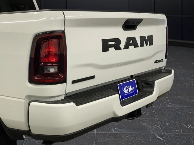 New 2026 Bright White Clear-Coat Exterior Paint RAM Big Horn image 36