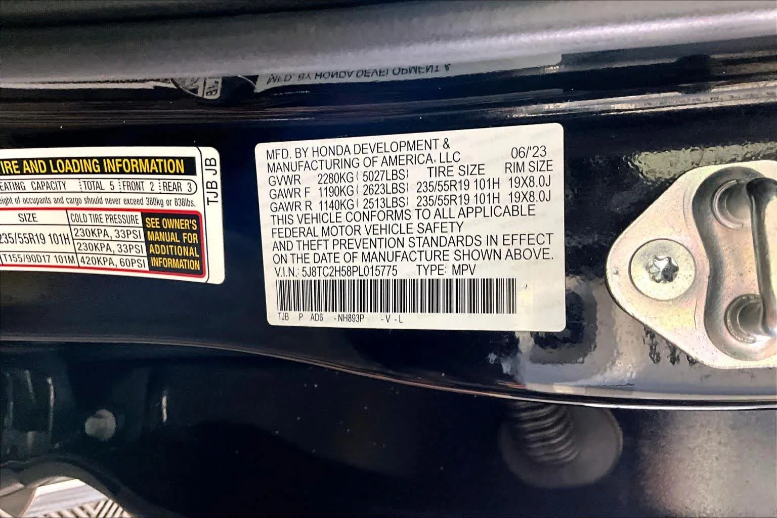 Certified Used 2023 Majestic Black Pearl Acura With Technology Package image 34