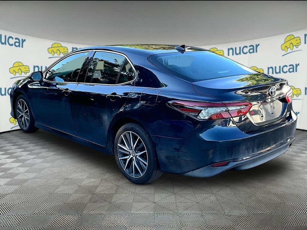 Used 2021 Blue Toyota XLE image 5