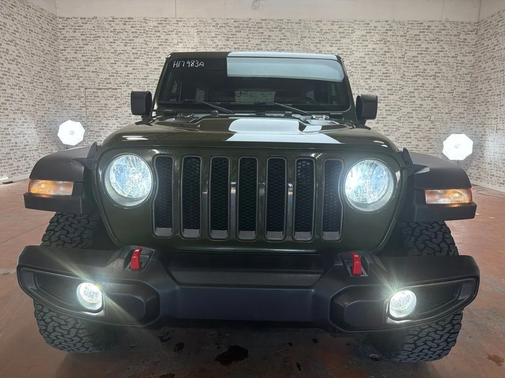 Used 2021 Sarge Green Clearcoat Jeep Unlimited Rubicon image 2