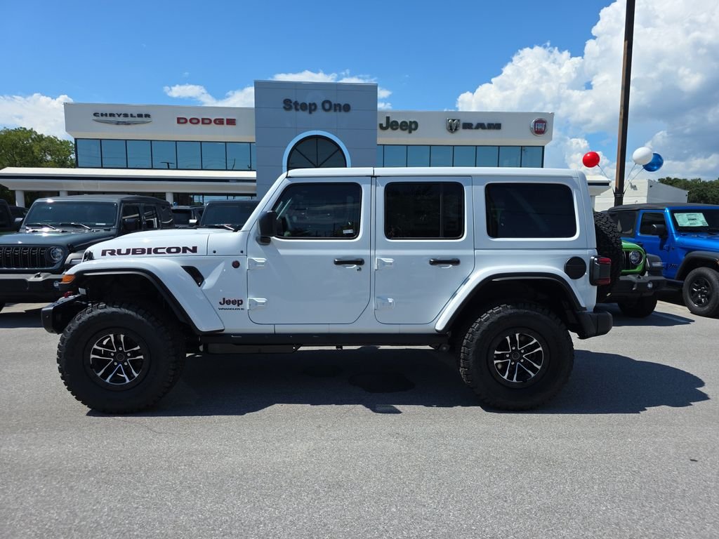 New 2026 Bright White Clearcoat Jeep Rubicon X image 4