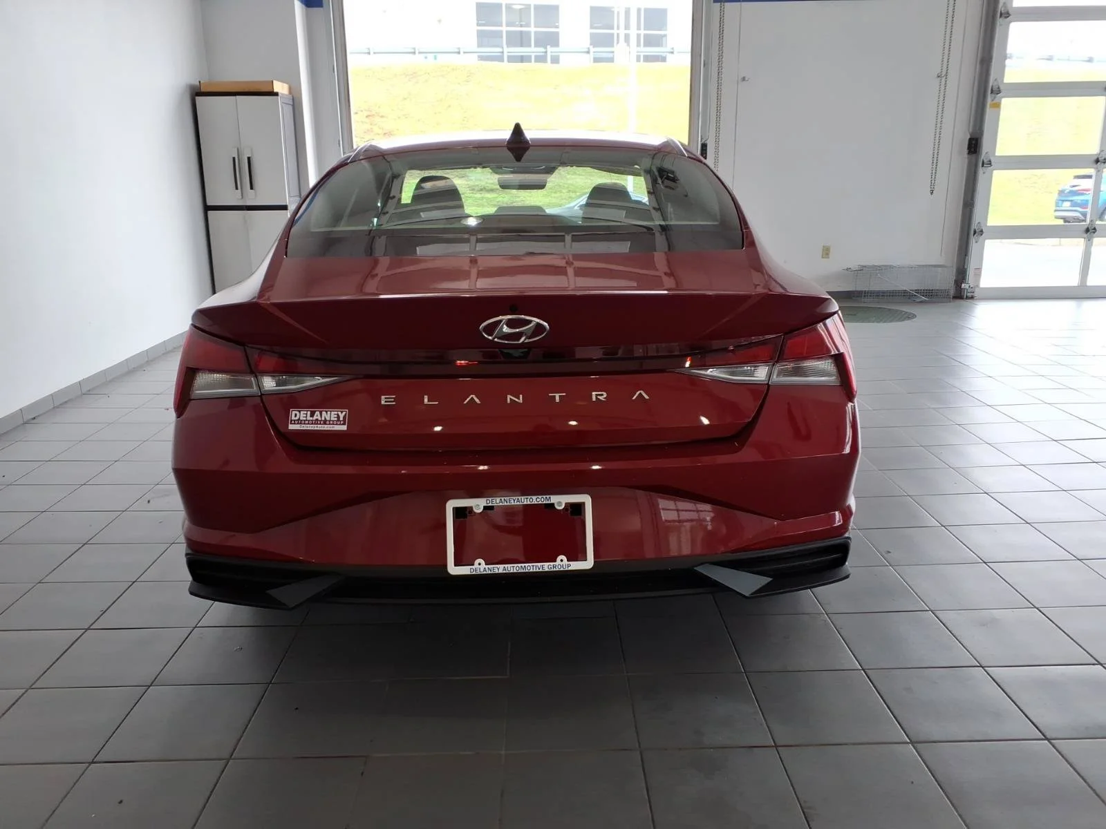 Used 2023 Scarlet Red Pearl Hyundai SE image 6