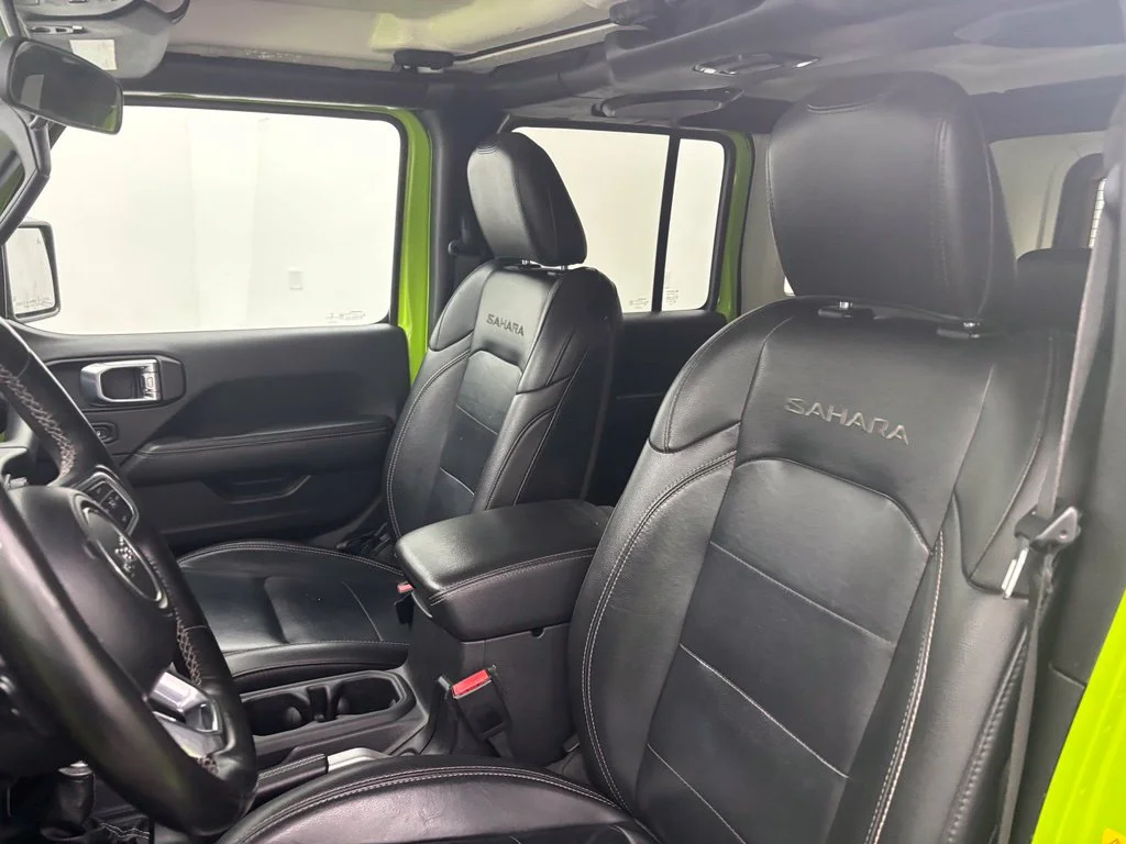 Used 2021 Green Jeep Unlimited Sahara image 23