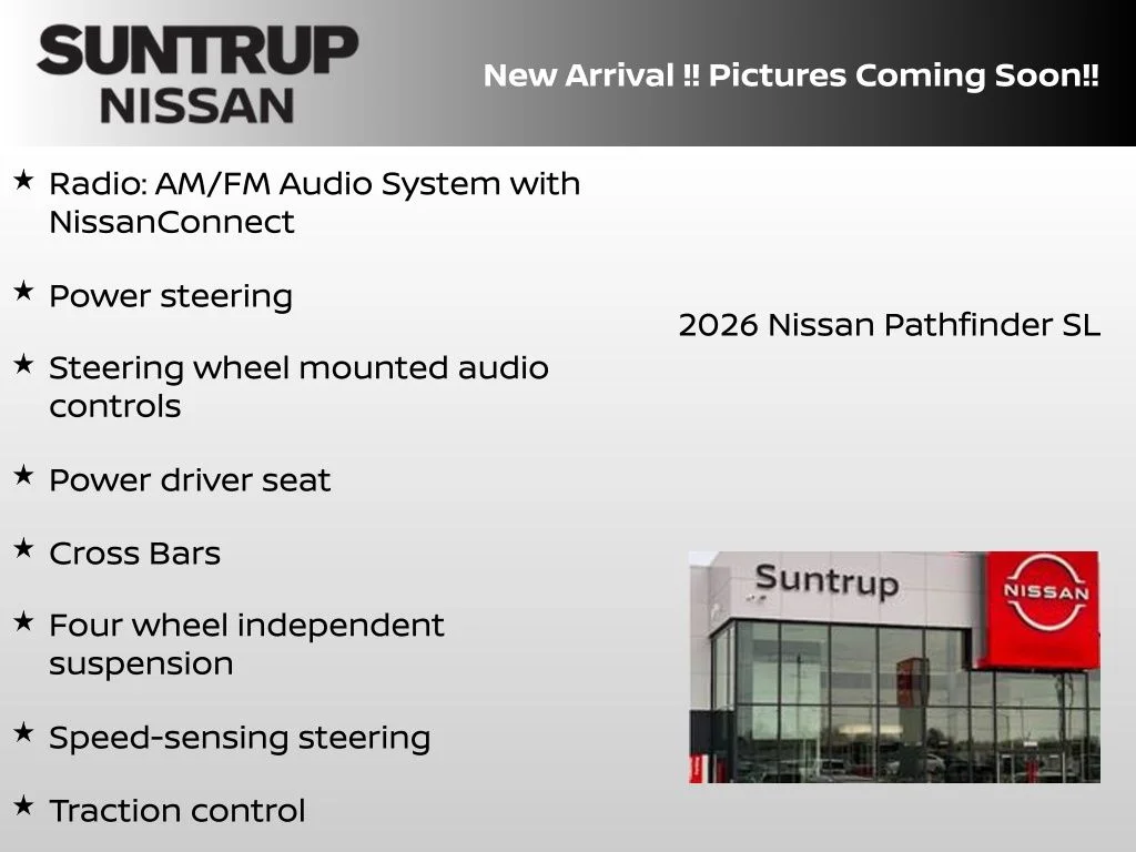 New 2026 Gray Nissan SL image 3