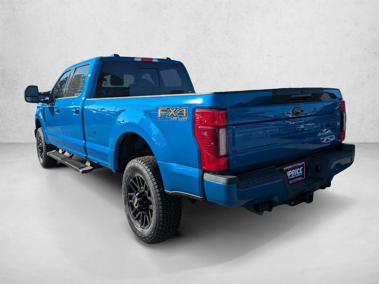 Certified Used 2021 Velocity Blue Metallic Ford LARIAT image 8
