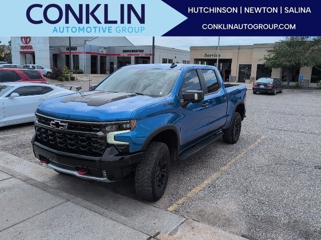 Used 2022 Glacier Blue Metallic Chevrolet ZR2 image 1