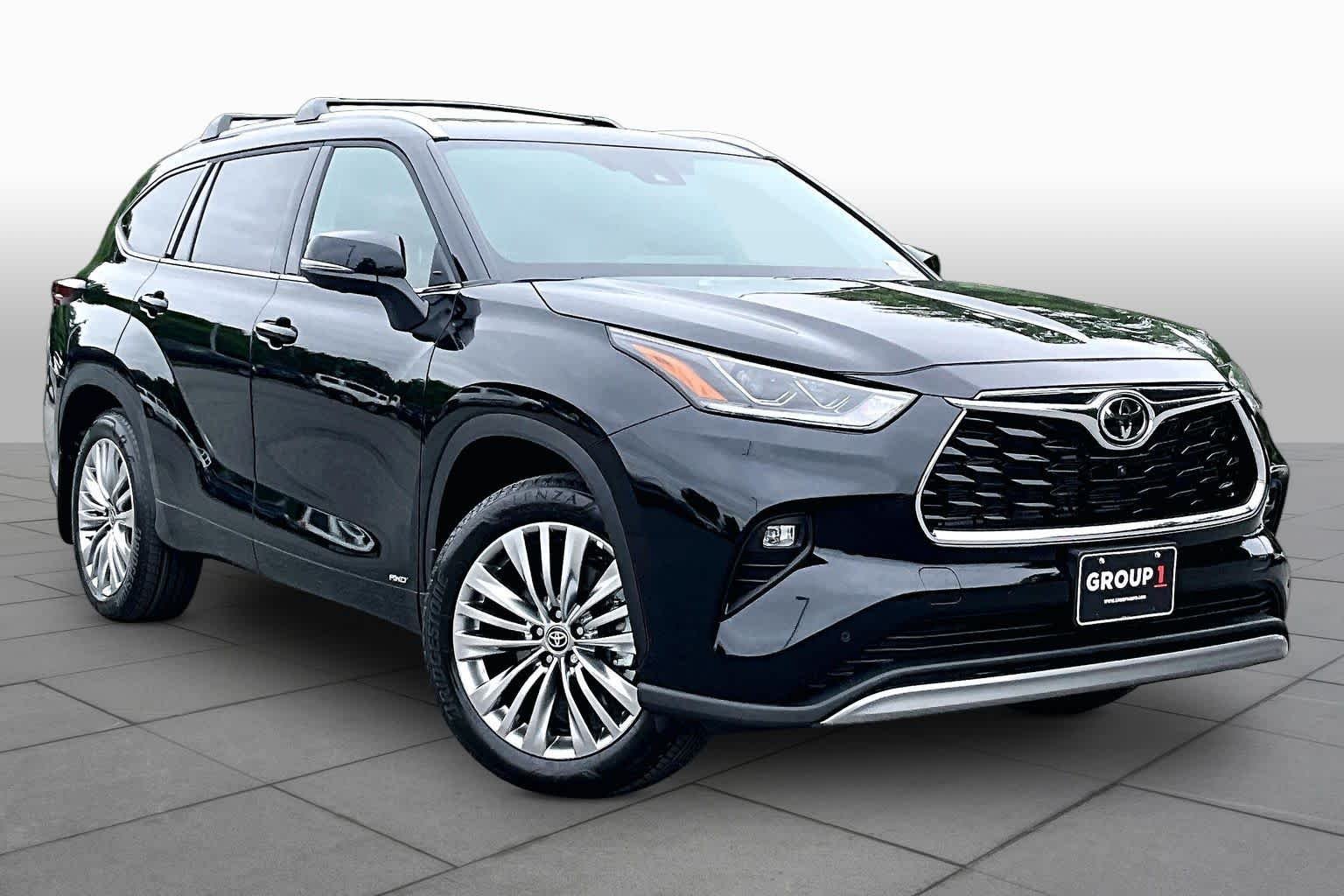 Used 2026 Midnight Black Metallic Toyota Hybrid Platinum image 3