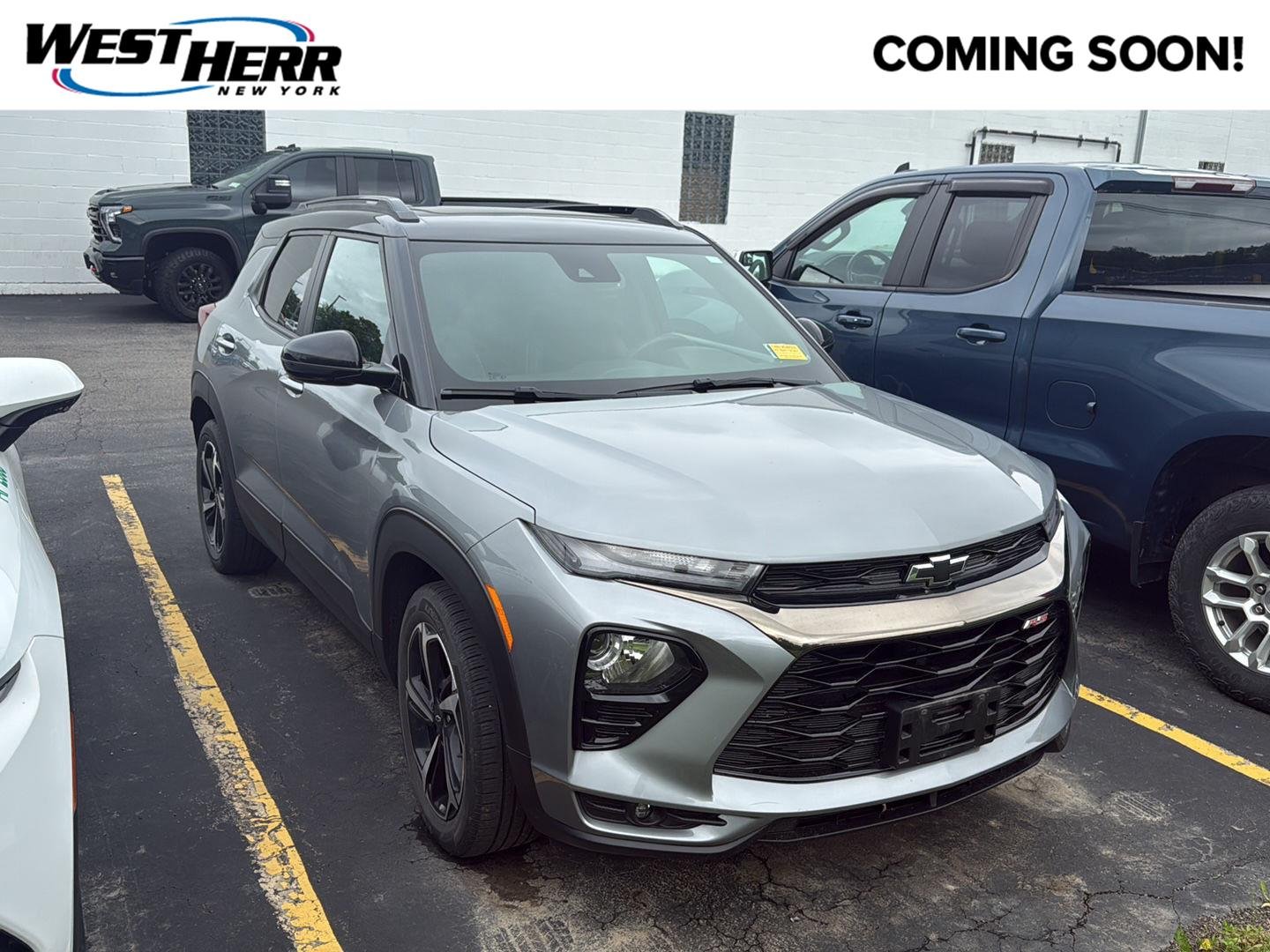 Used 2023 Sterling Gray Metallic Chevrolet RS image 1