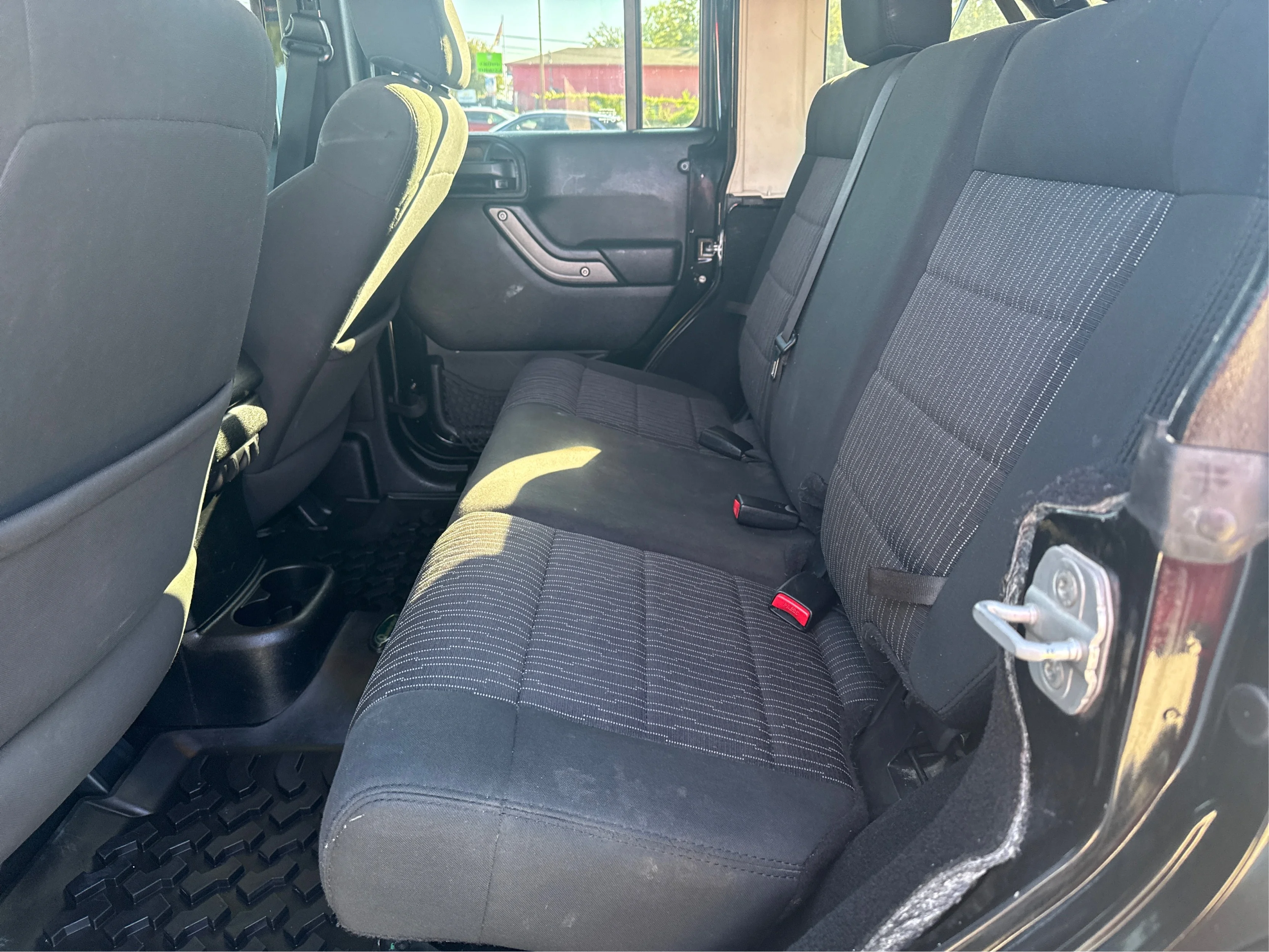 Used 2011 Black with Black Har Jeep Unlimited Sport 4WD image 10
