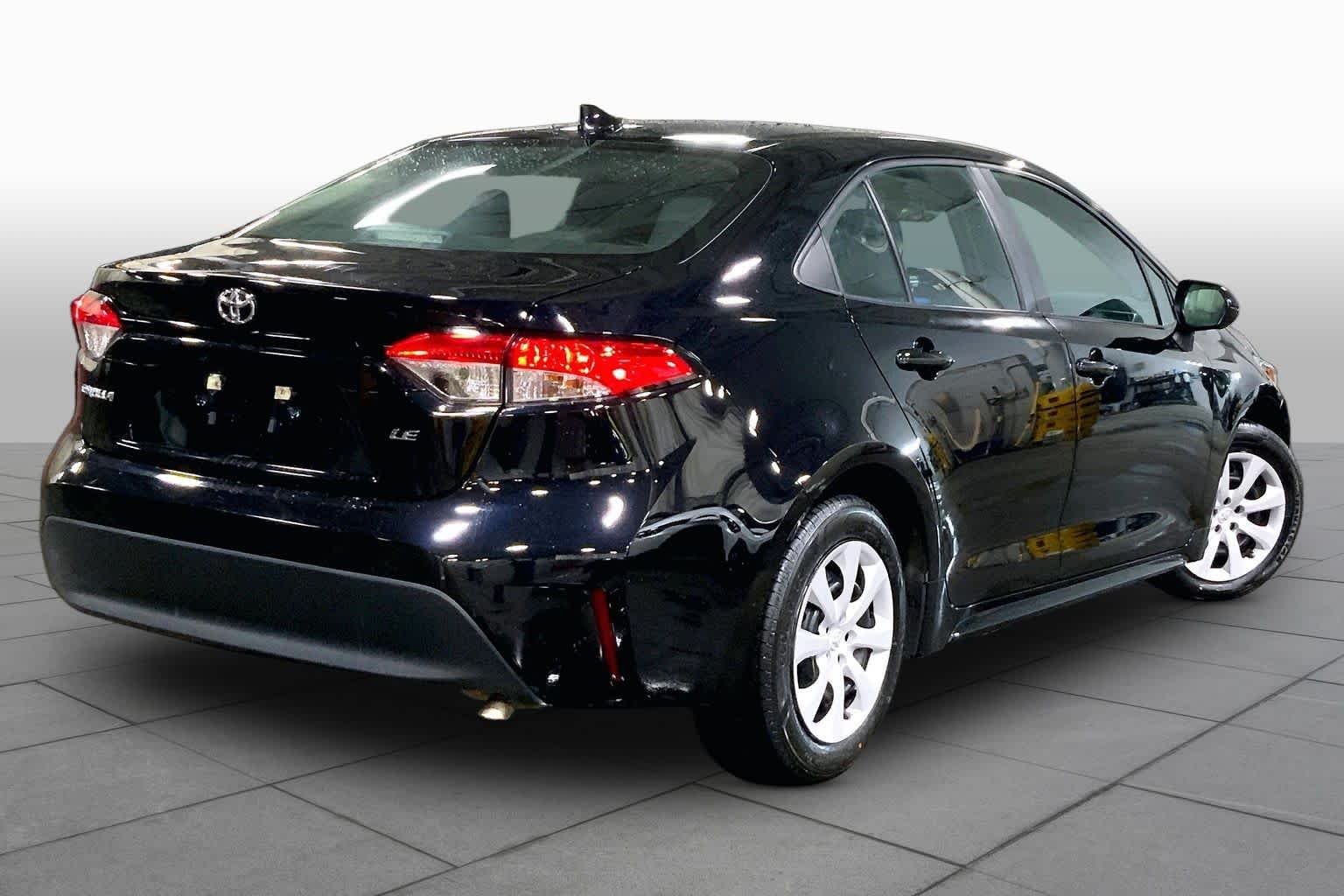 Used 2024 Midnight Black Metallic Toyota LE image 13